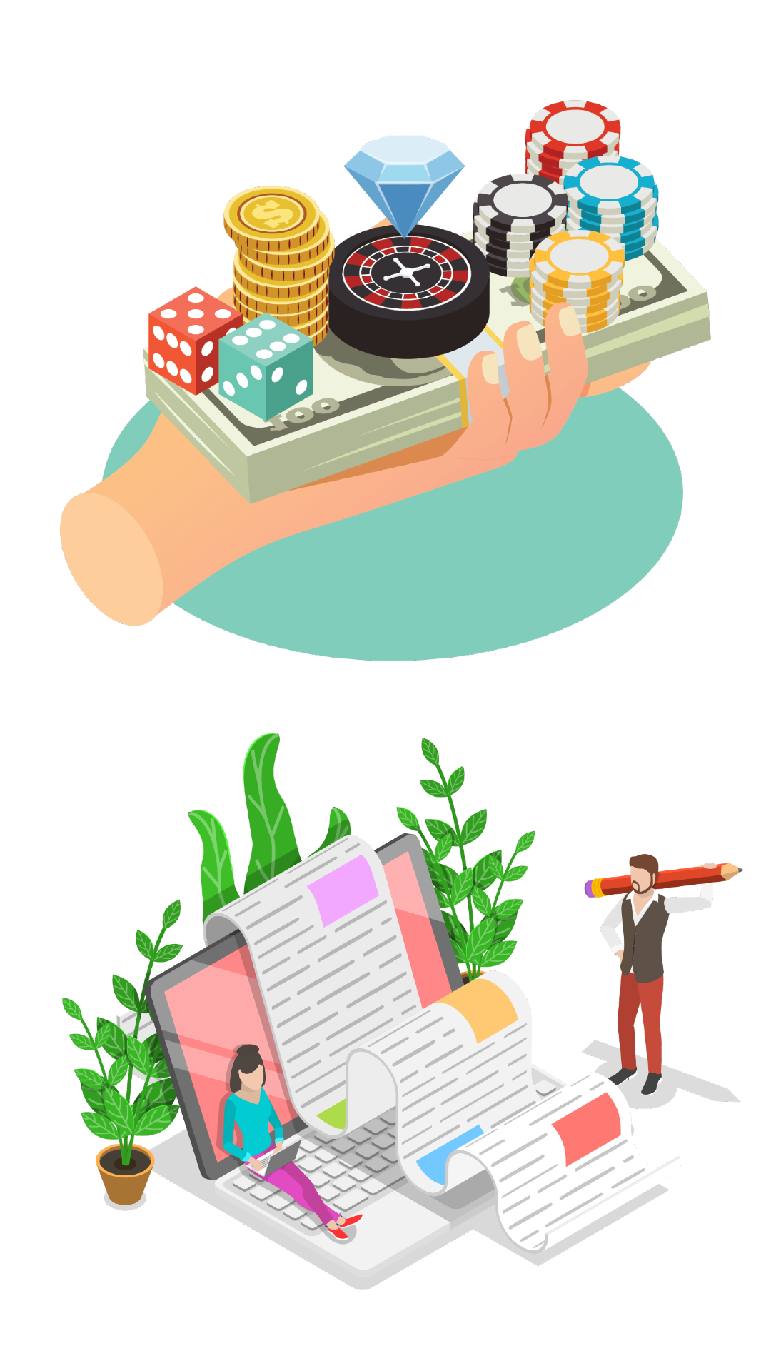 Διαδικτυακά καζίνο: Ένα νέο άνοιγμα για τους συγγραφείς